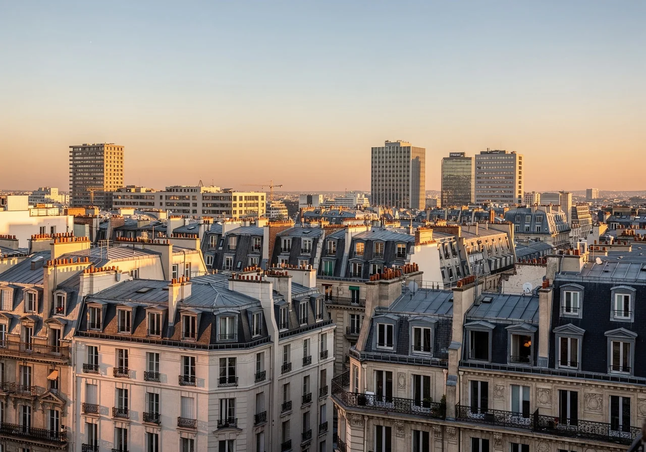 Façade haussmannienne parisienne